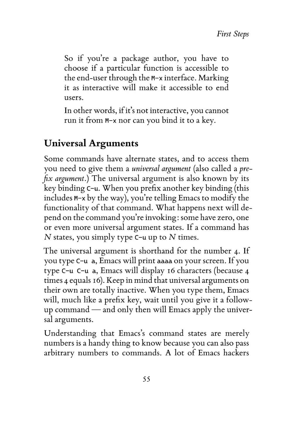 Universal Arguments