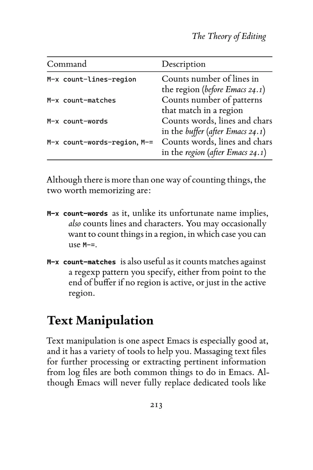 Text Manipulation