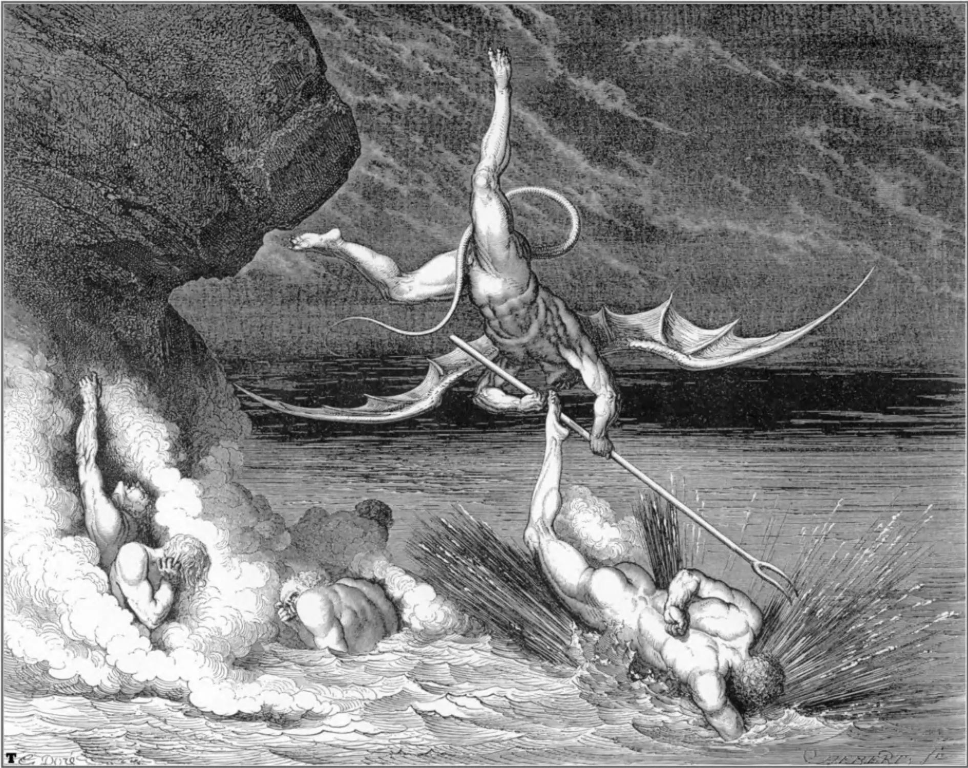 gustave_dore_dante_barrators_giampolo