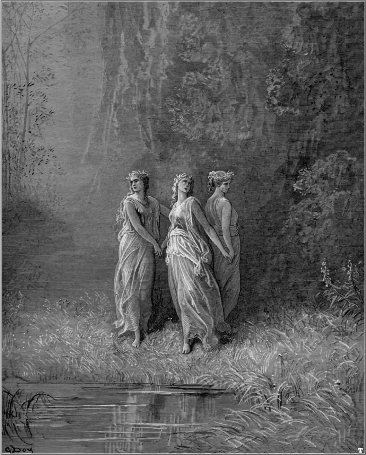 gustave_dore_dante_charity_hope_and_faith