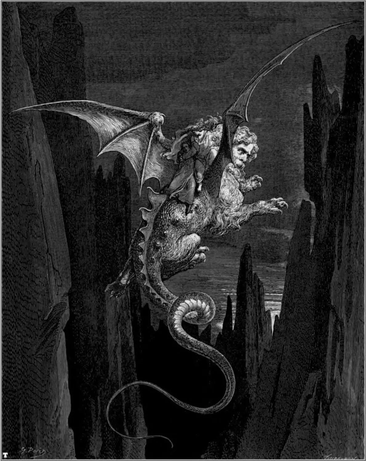 gustave_dore_dante_the_descent_on_the_monster