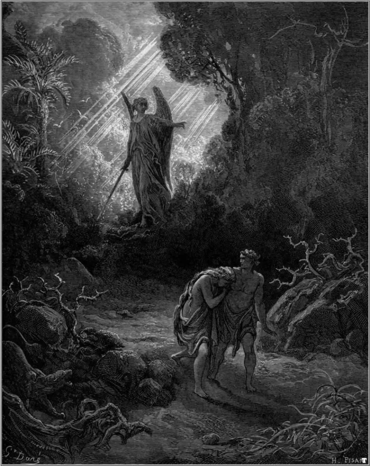 gustave_dore_bibel_adam_and_eve_driven_out_of_eden