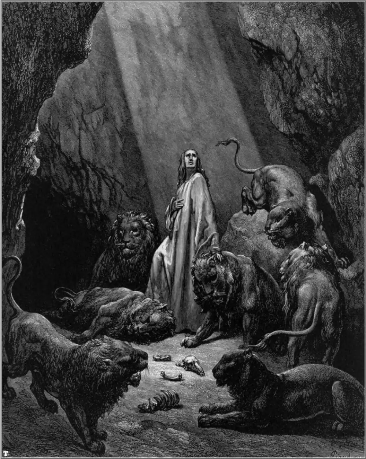 gustave_dore_bibel_daniel_in_the_den_of_lions