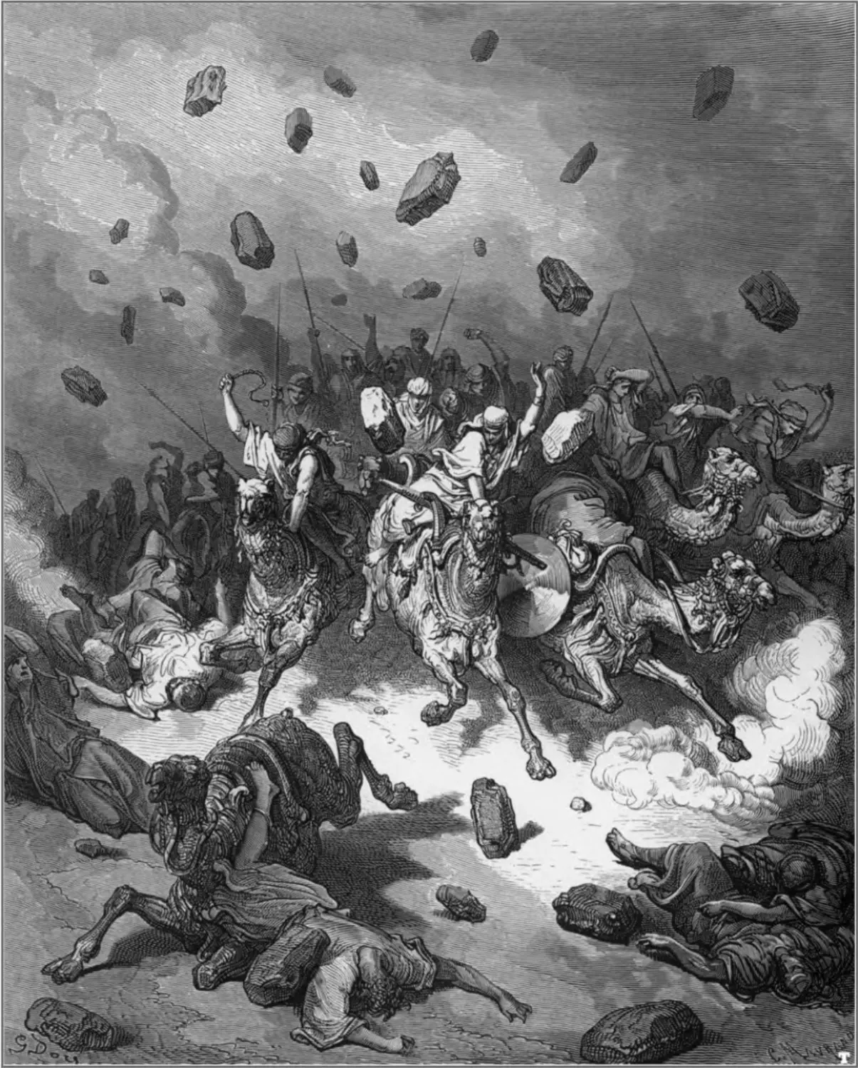 gustave_dore_bibel_destruction_of_the_army_of_the_amorites