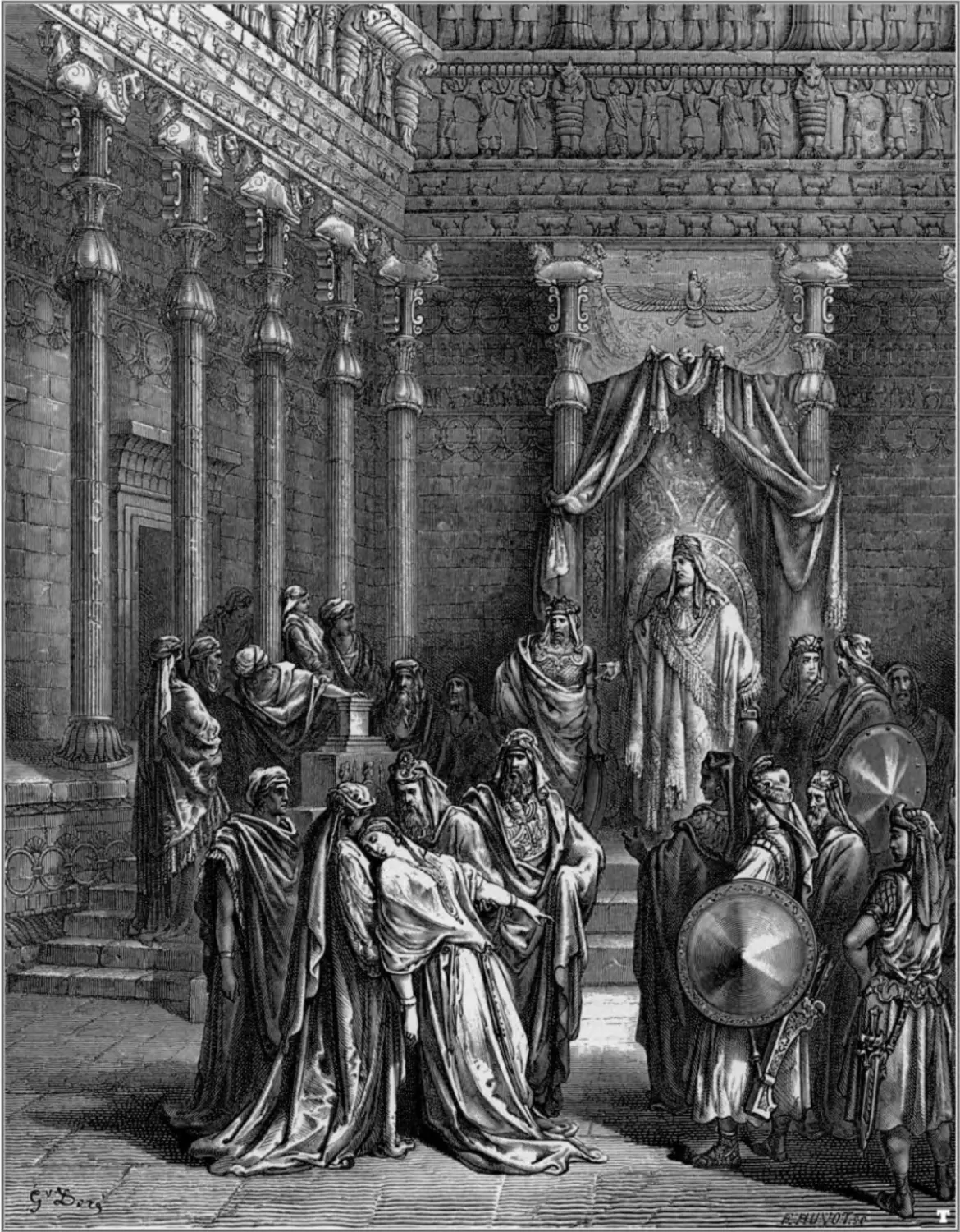 gustave_dore_bibel_esther_before_the_king