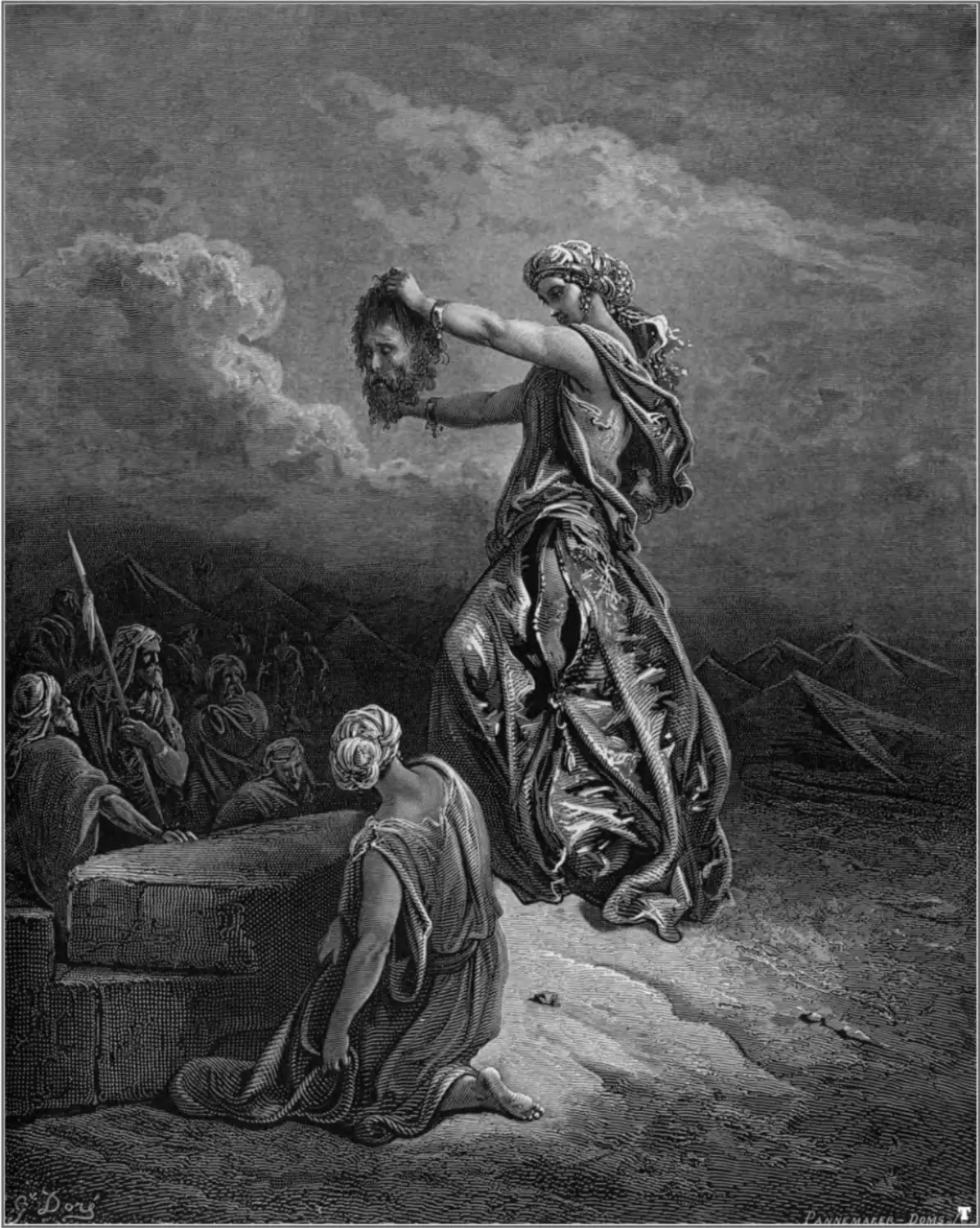 gustave_dore_bibel_judith_showing_the_head_of_holofernes