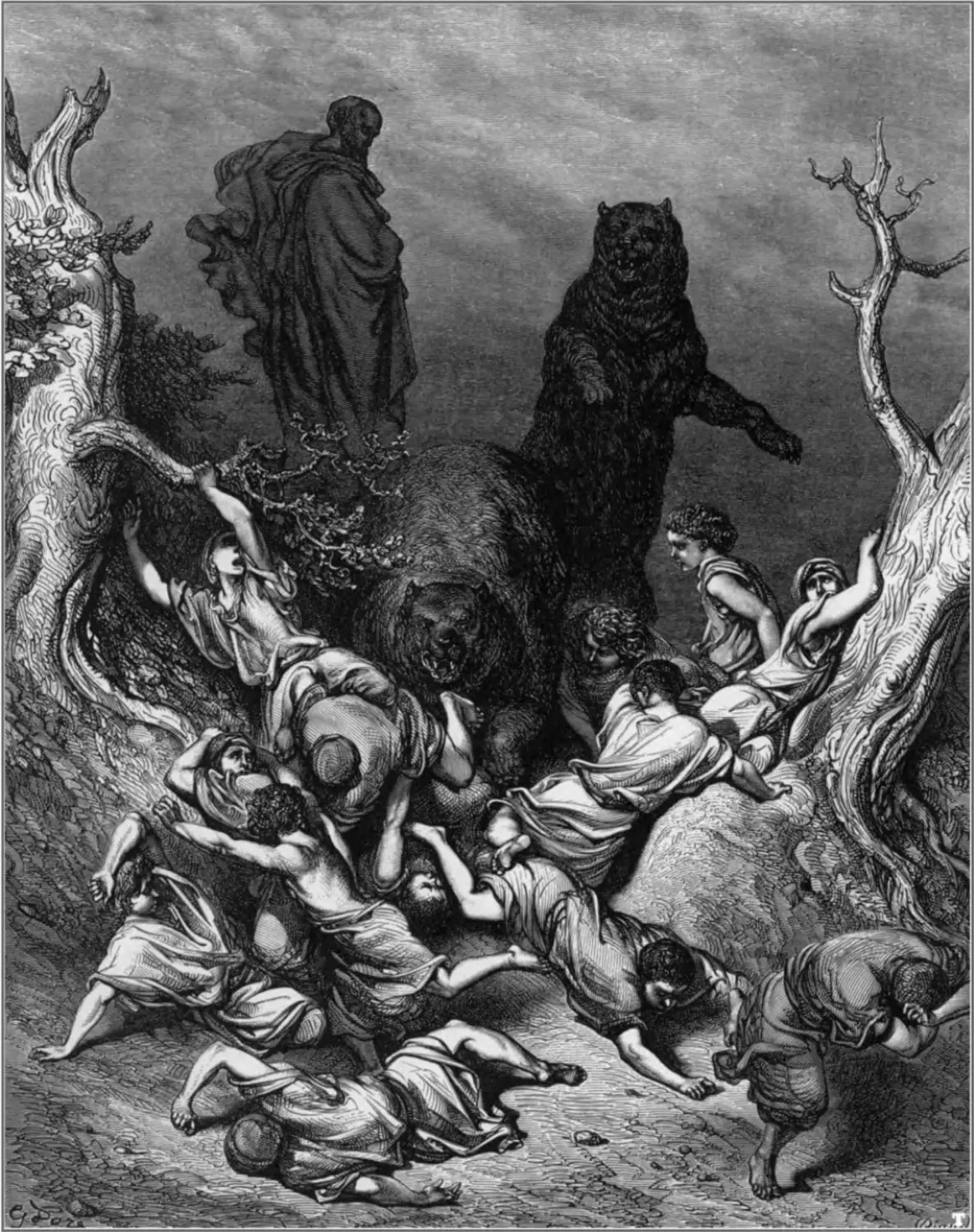 gustave_dore_bibel_the_children_destroyed_by_bears