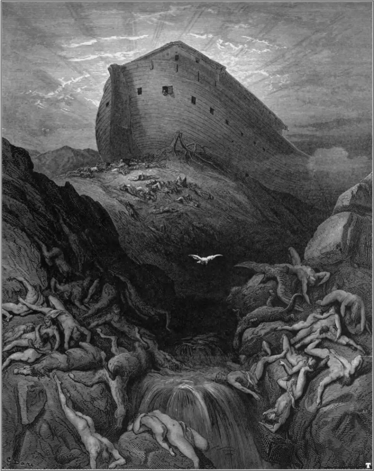 gustave_dore_bibel_the_dove_sent_forth_from_the_ark