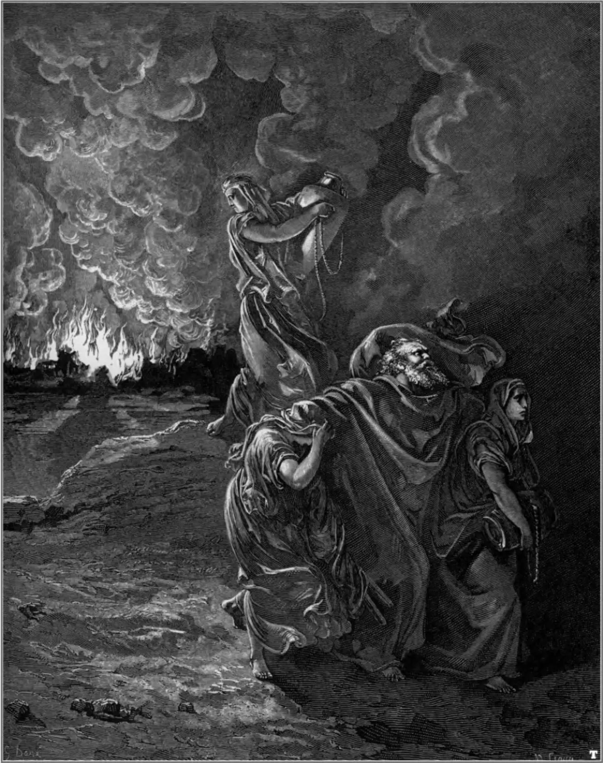 gustave_dore_bibel_the_flight_of_lot