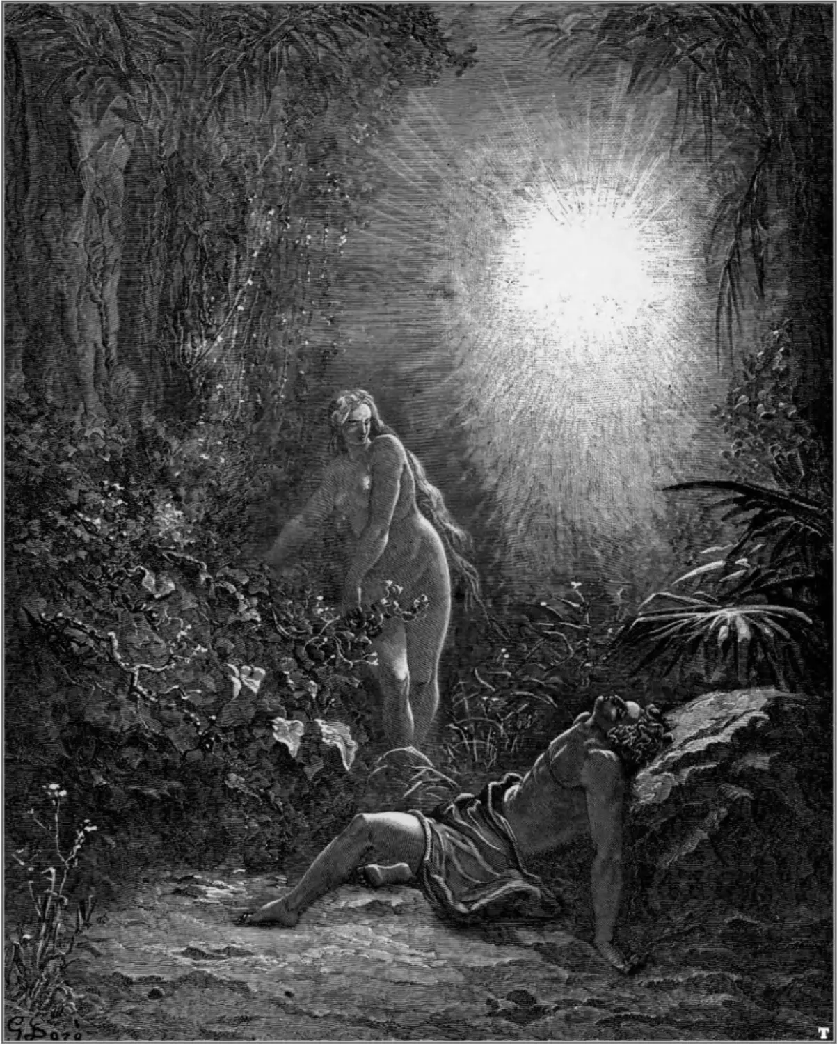 gustave_dore_bibel_the_formation_of_eve