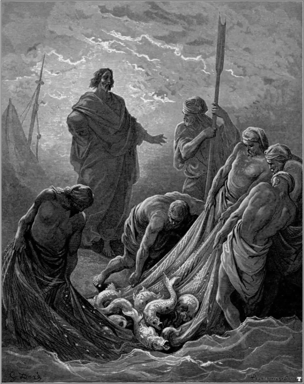 gustave_dore_bibel_the_miraculous_draught_of_fishes