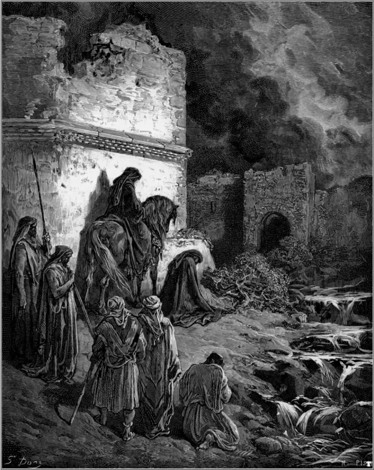 gustave_dore_bibel_the_ruins_of_the_wall_of_jerusalem