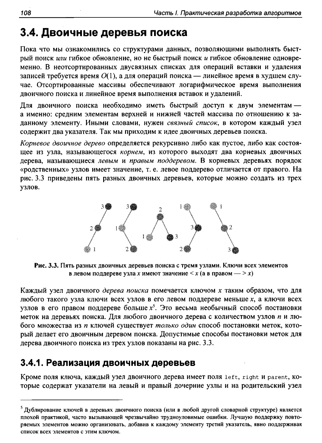 3.4. Двоичные деревья поиска