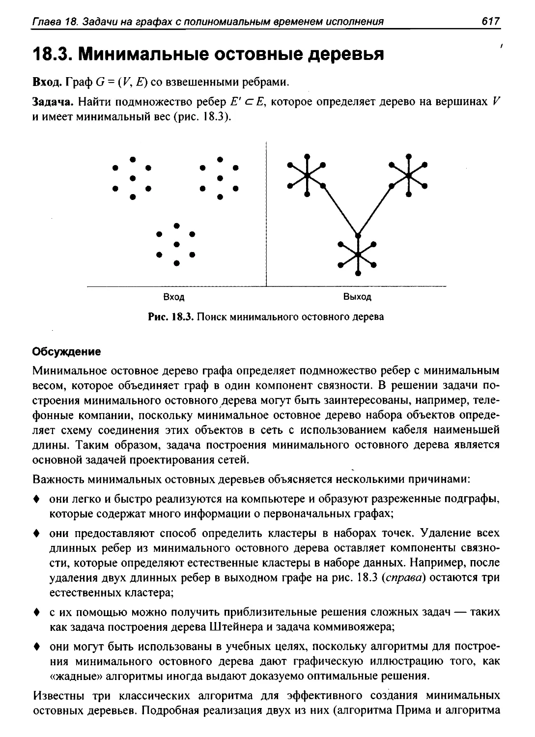 18.3. Минимальные остовные деревья