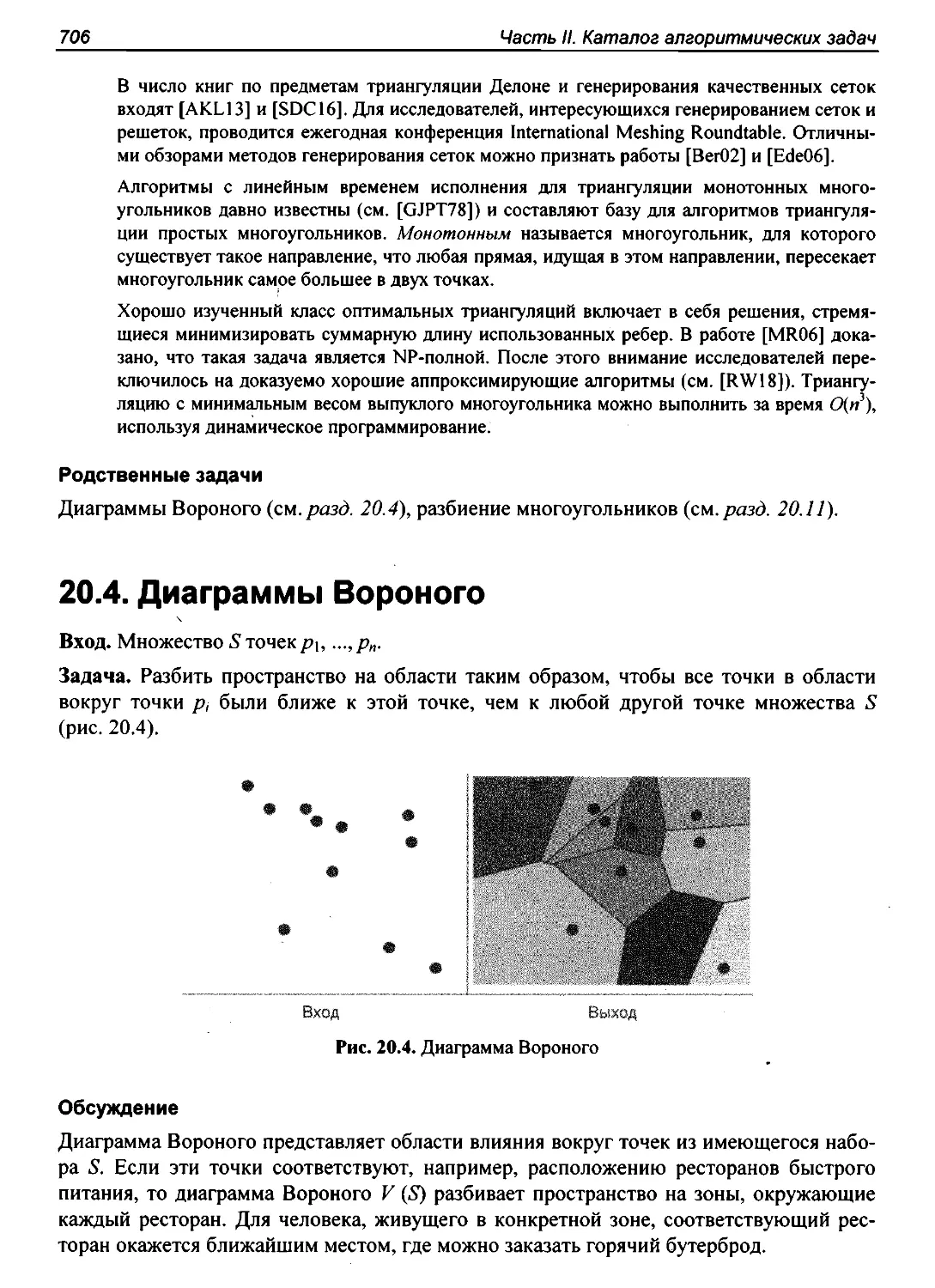 20.4. Диаграммы Вороного