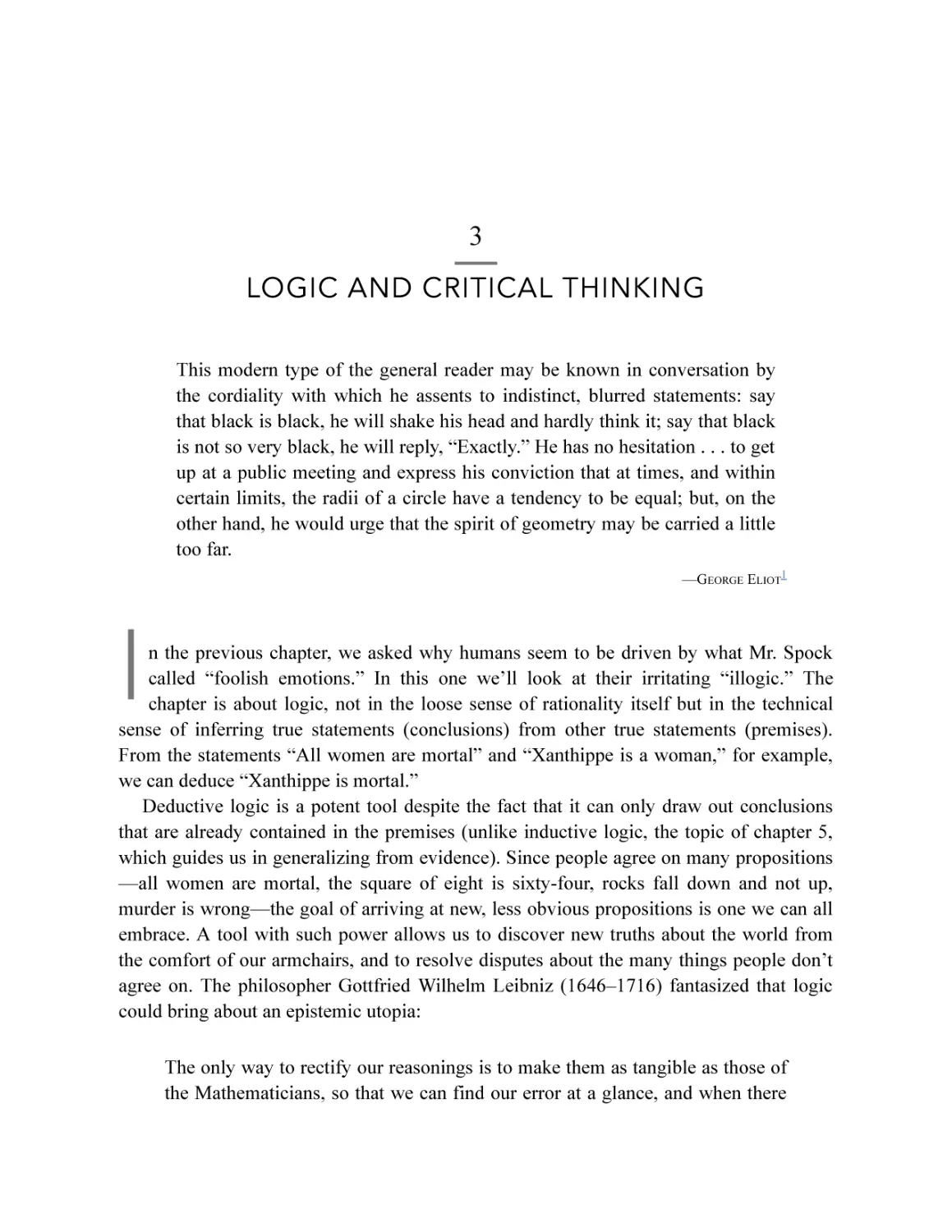 3. Logic and Critical Thinking