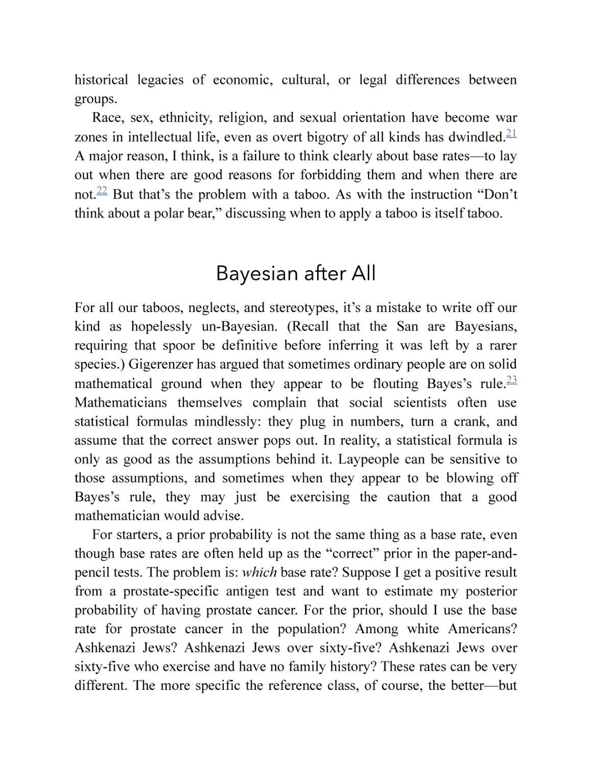 Bayesian after All