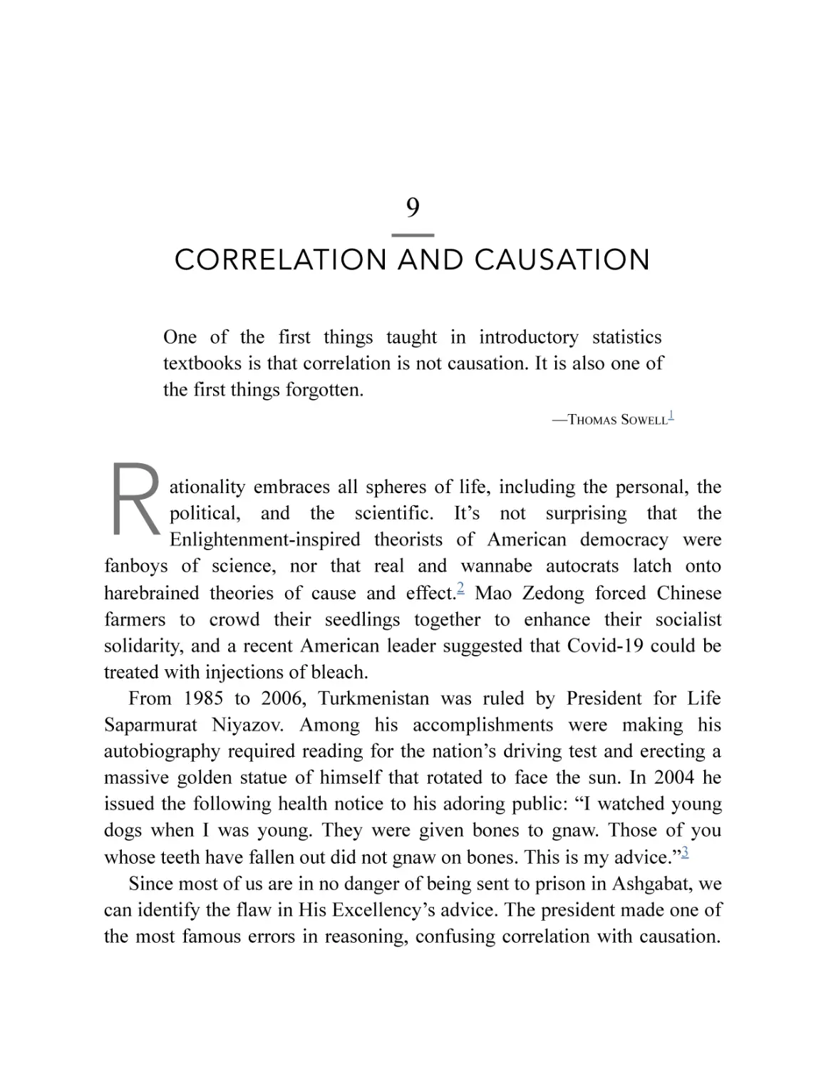 9. Correlation and Causation