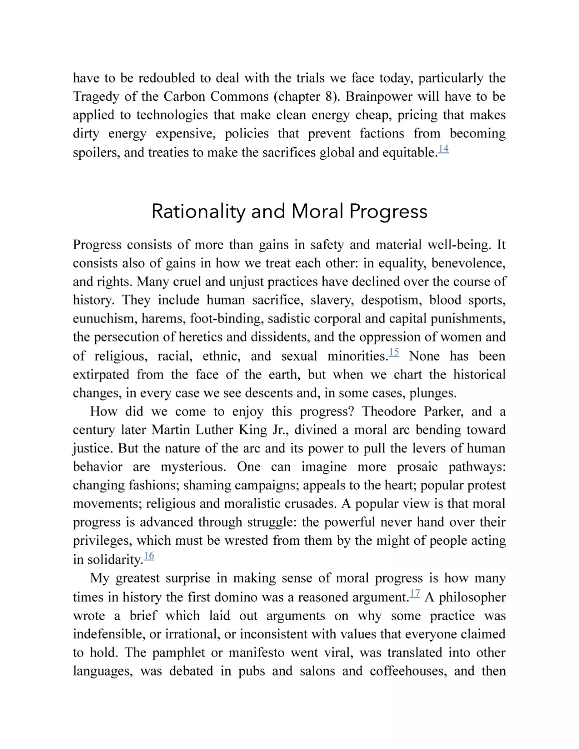 Rationality and Moral Progress