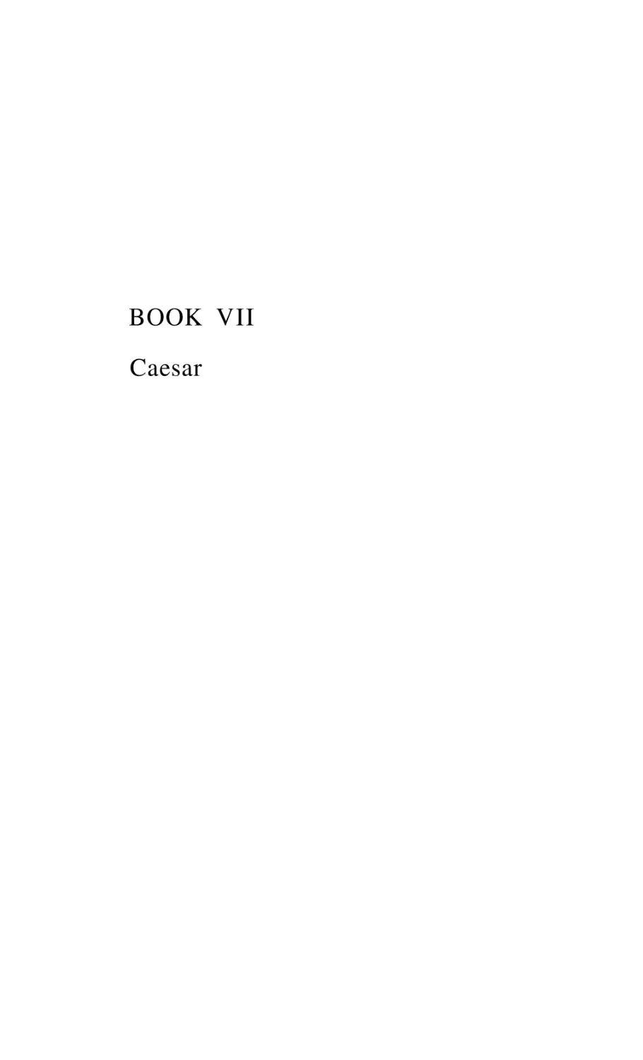 BOOK VII