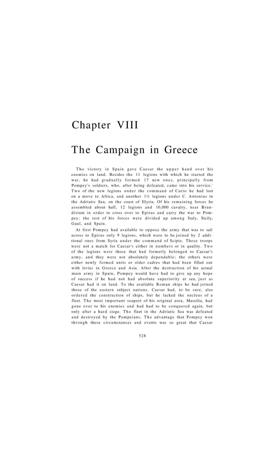 The Campaign in Greece