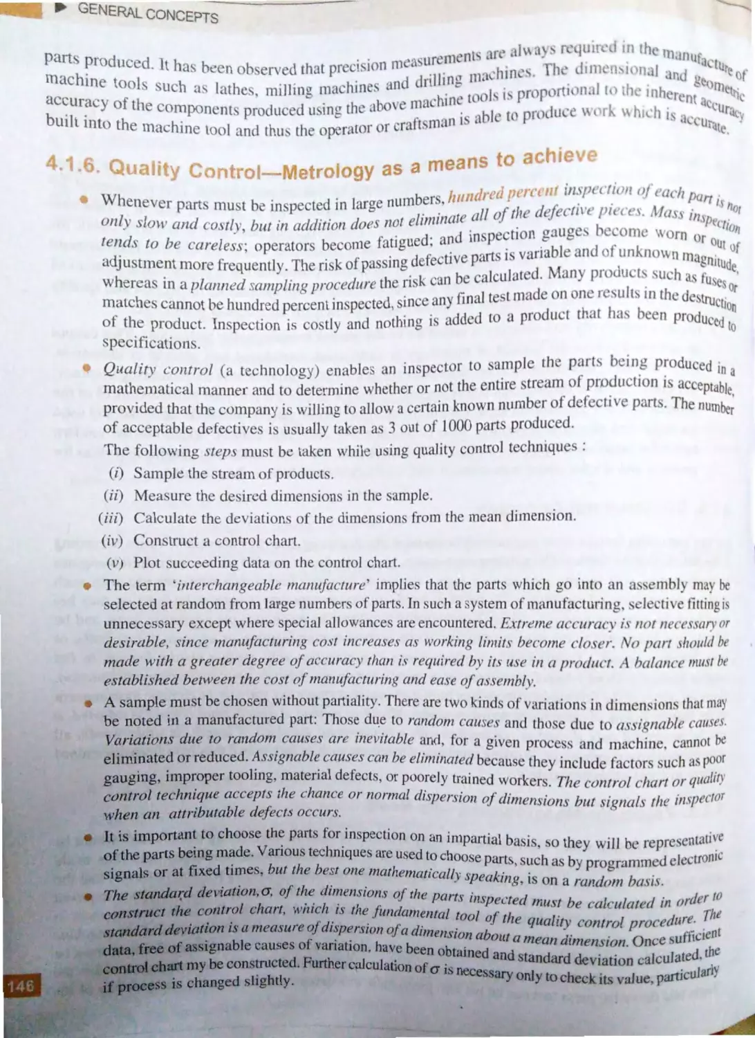 4.1.6. Quality Control - Metrology as a means to Achieve