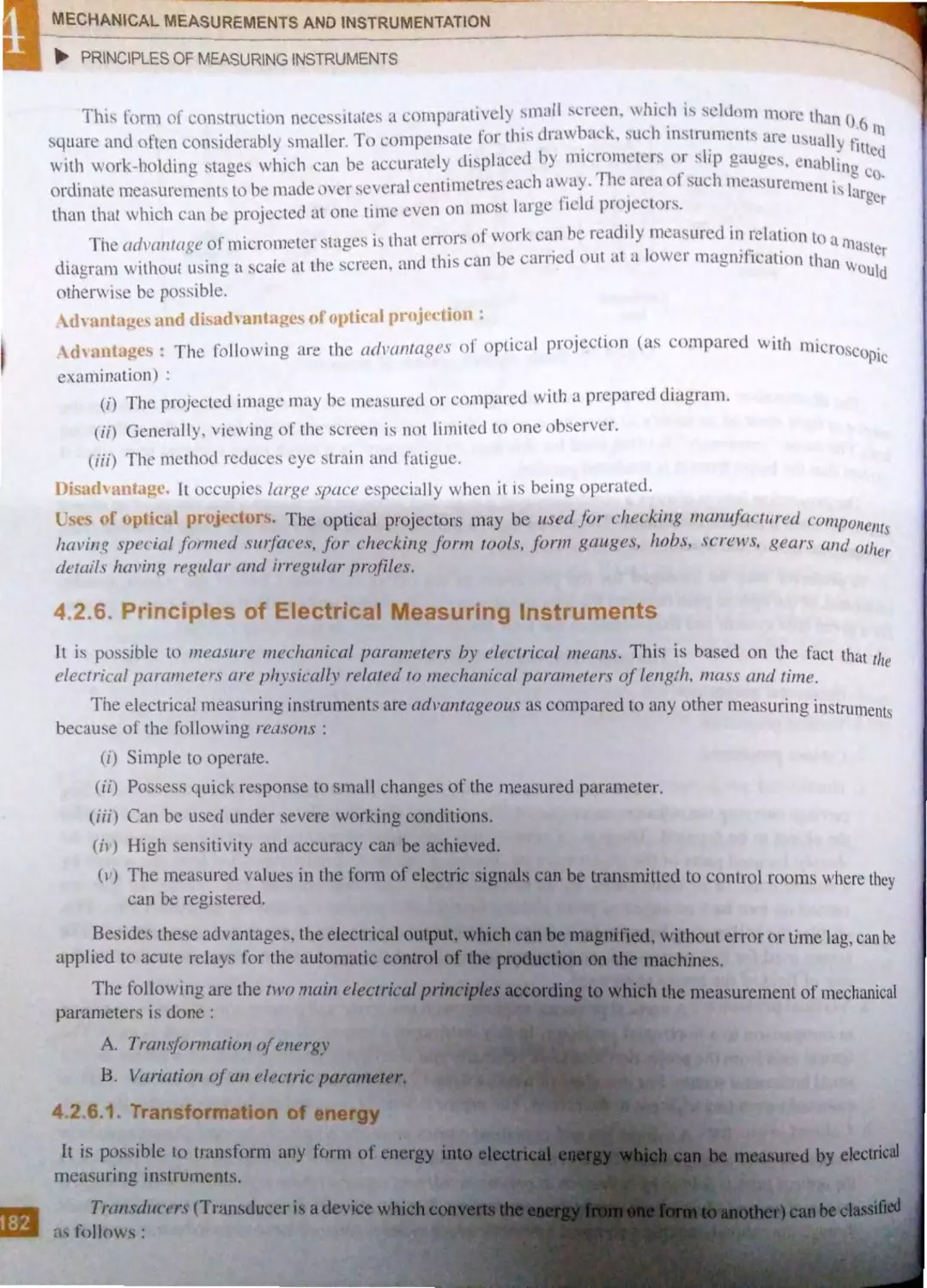 4.2.6. Principles of Electrical Measuring Instruments