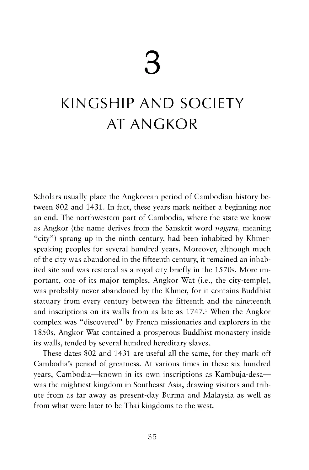 3. Kingship and Society at Angkor