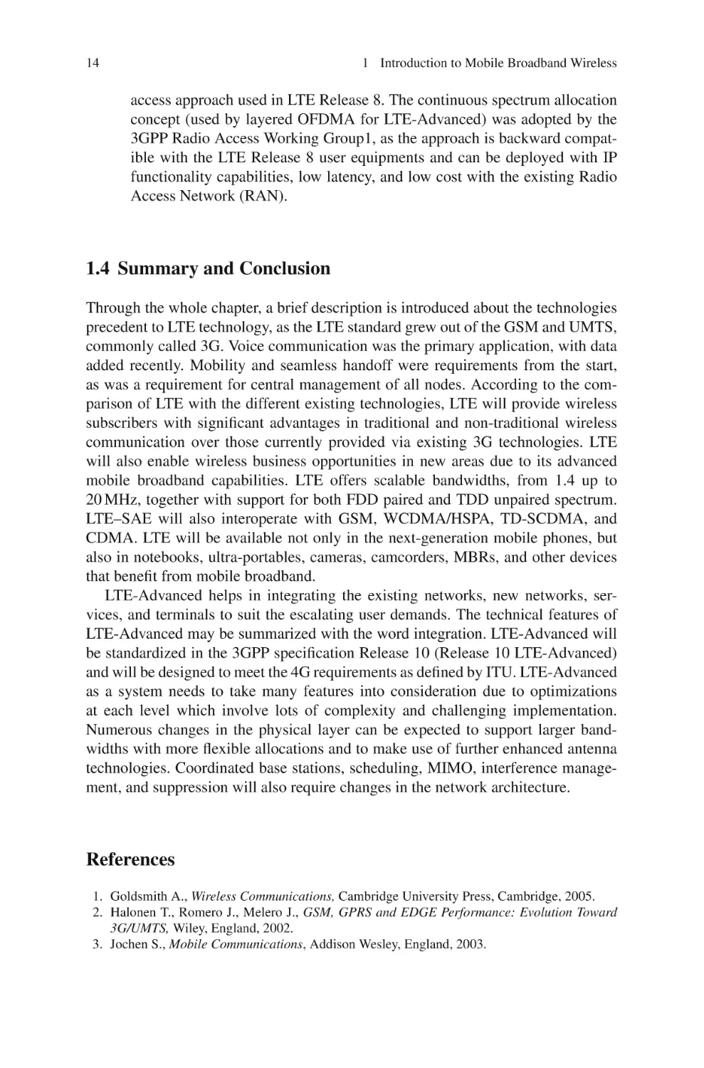 1.4  Summary and Conclusion
References