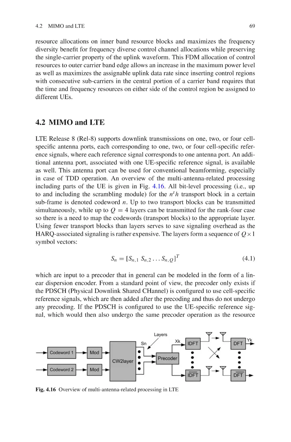 4.2  MIMO and LTE