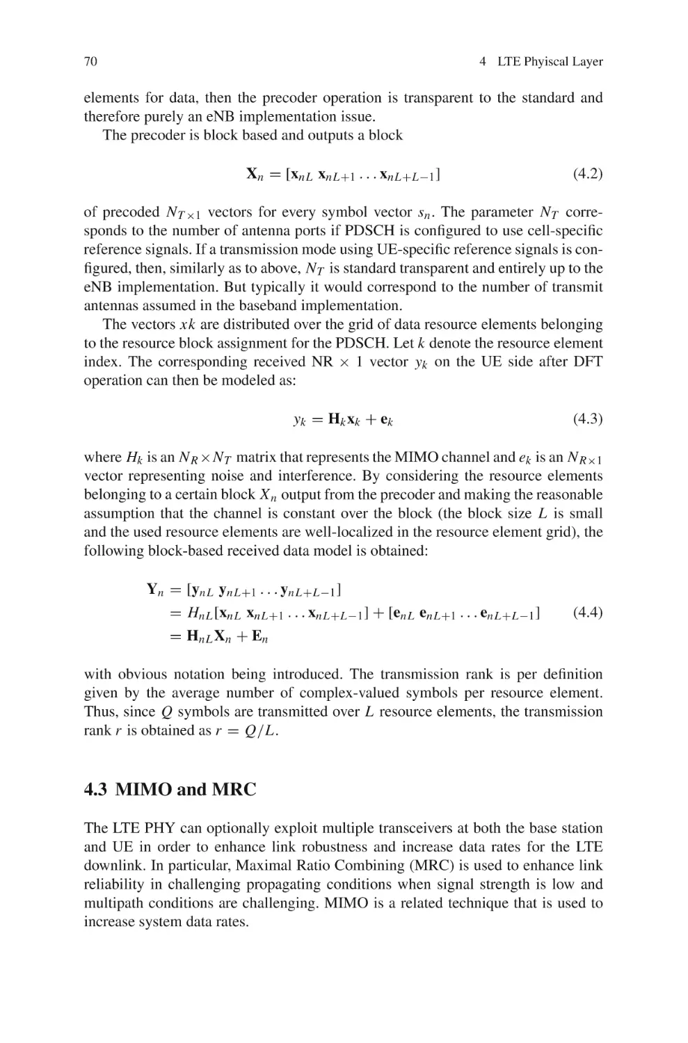 4.3  MIMO and MRC