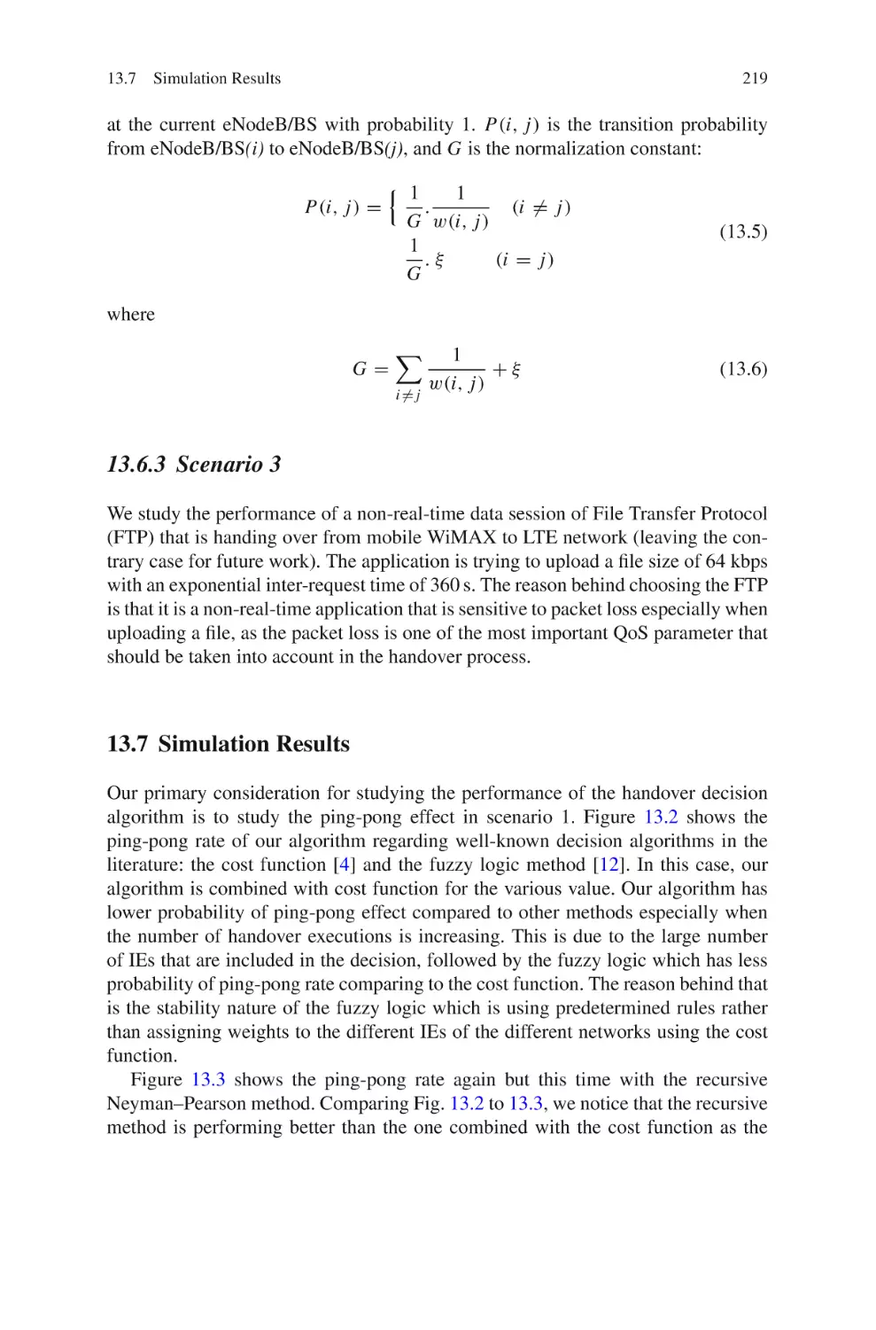 13.6.3  Scenario 3
13.7  Simulation Results