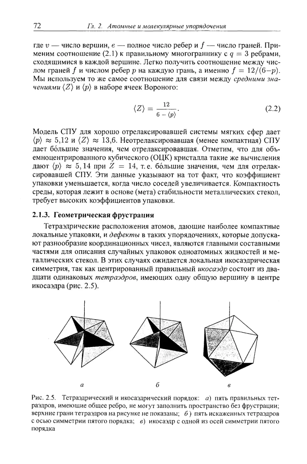 2.1.3. Геометрическая фрустрация