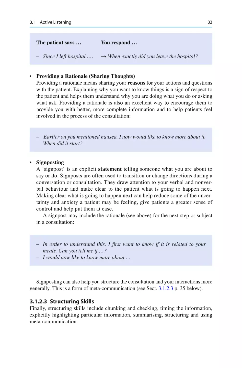 3.1.2.3 Structuring Skills