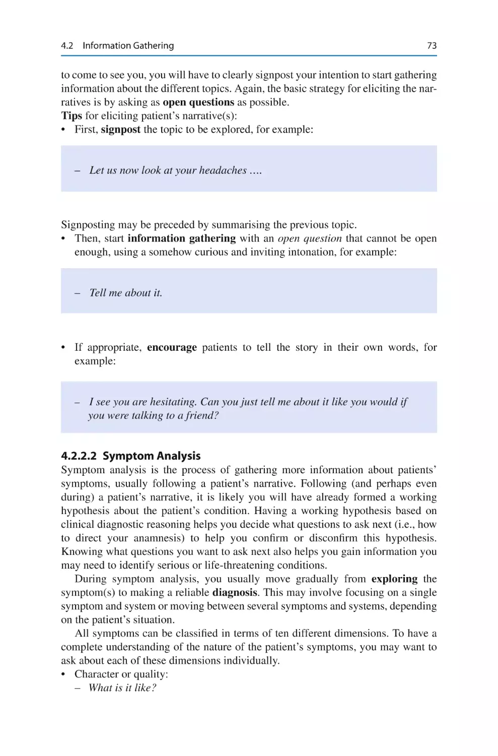 4.2.2.2 Symptom Analysis