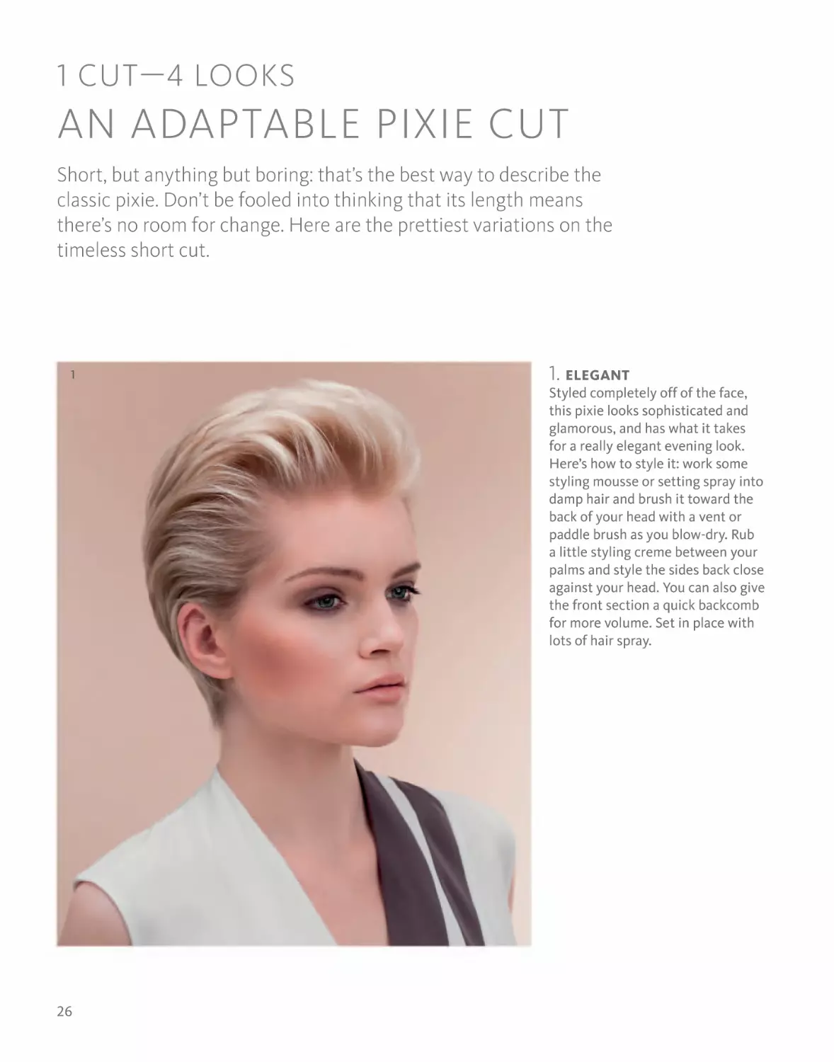 An adaptable pixie cut 26