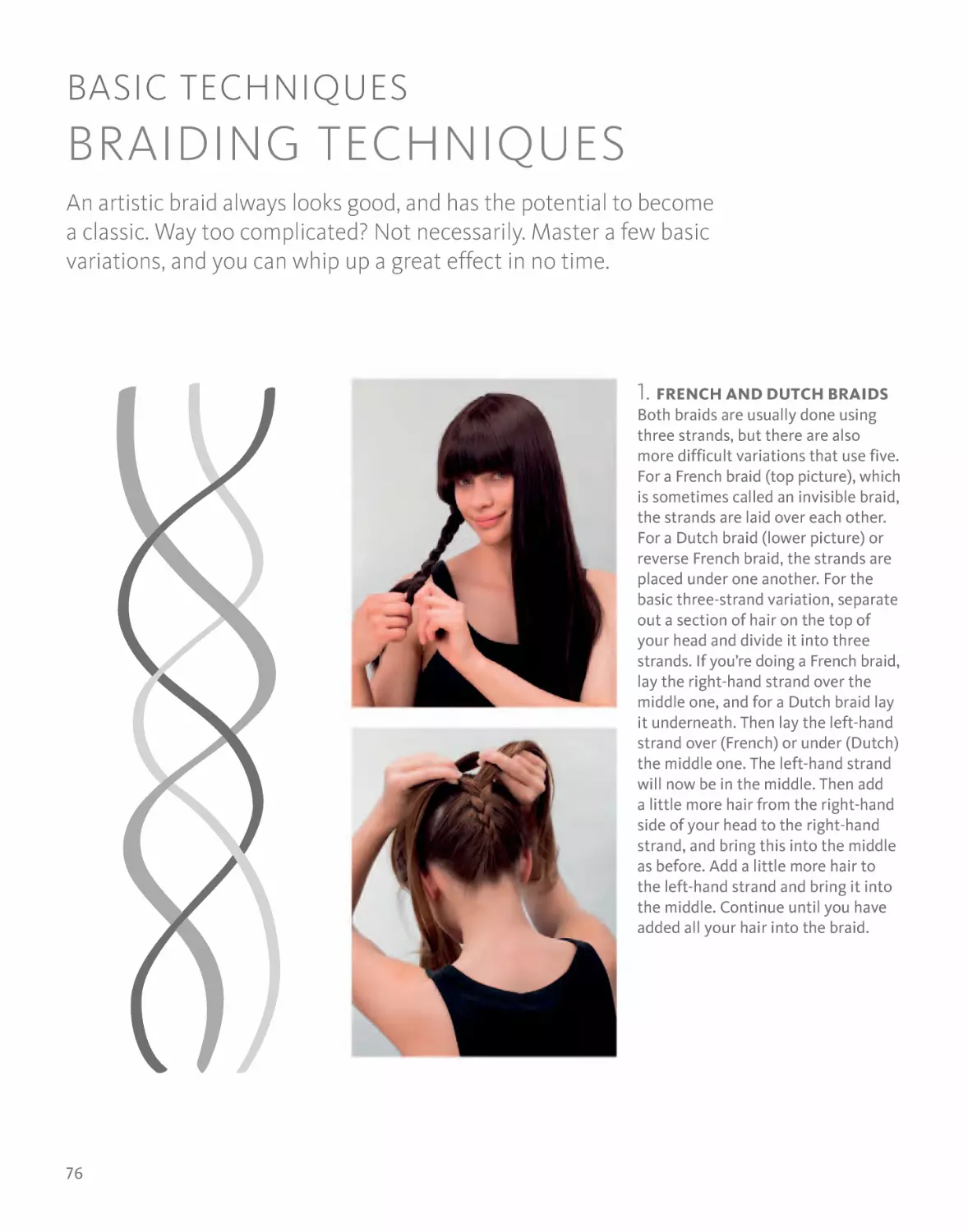 Braiding techniques 76