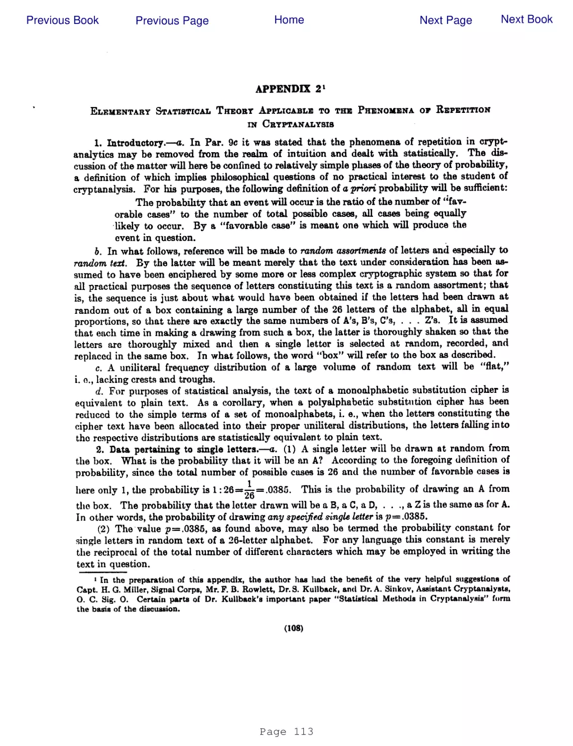 APPENDIX 2’
ELEMENTARY STATISTICAL THEOEY APPLICABLE TO TFIE PHENOMENA OB REPETITION