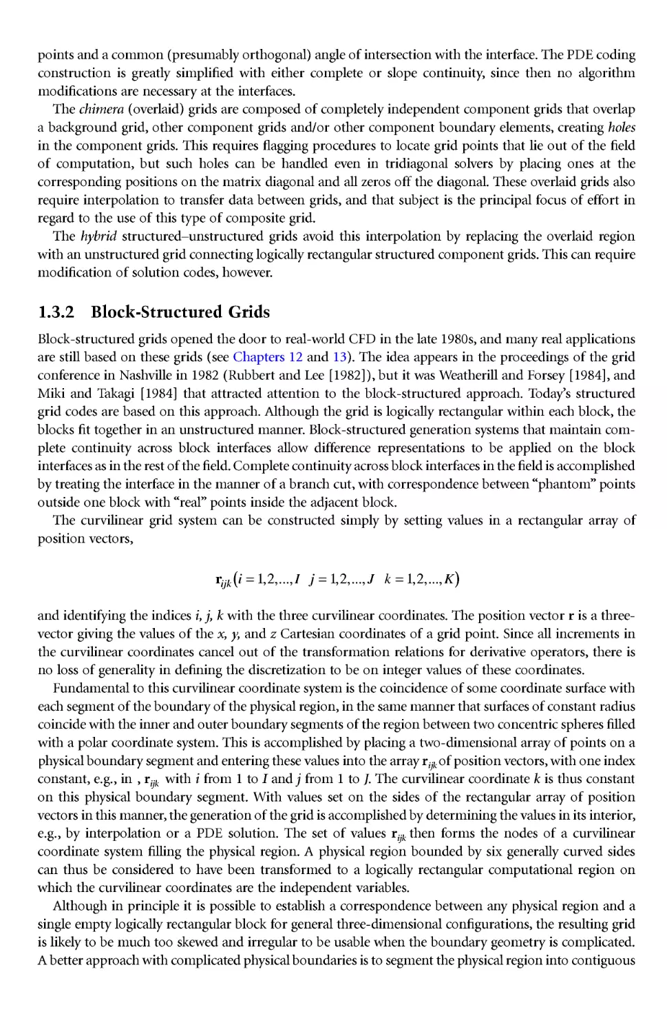 1.3.2 Block-Structured Grids