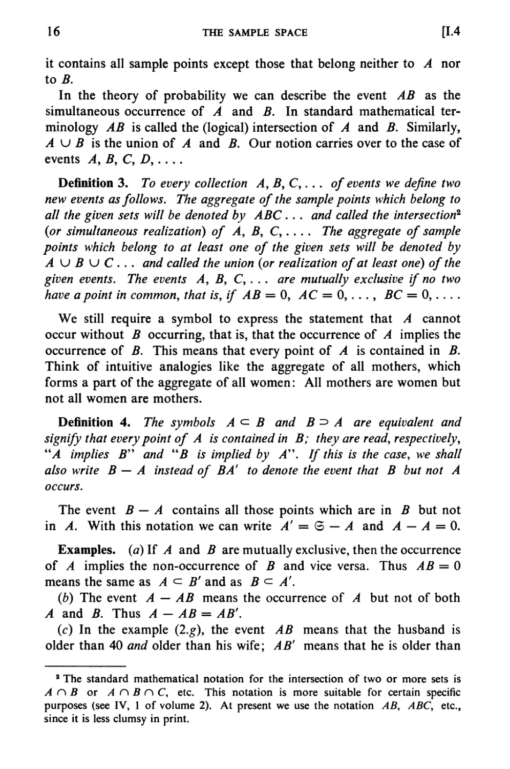 5. Discrete Sample Spaces