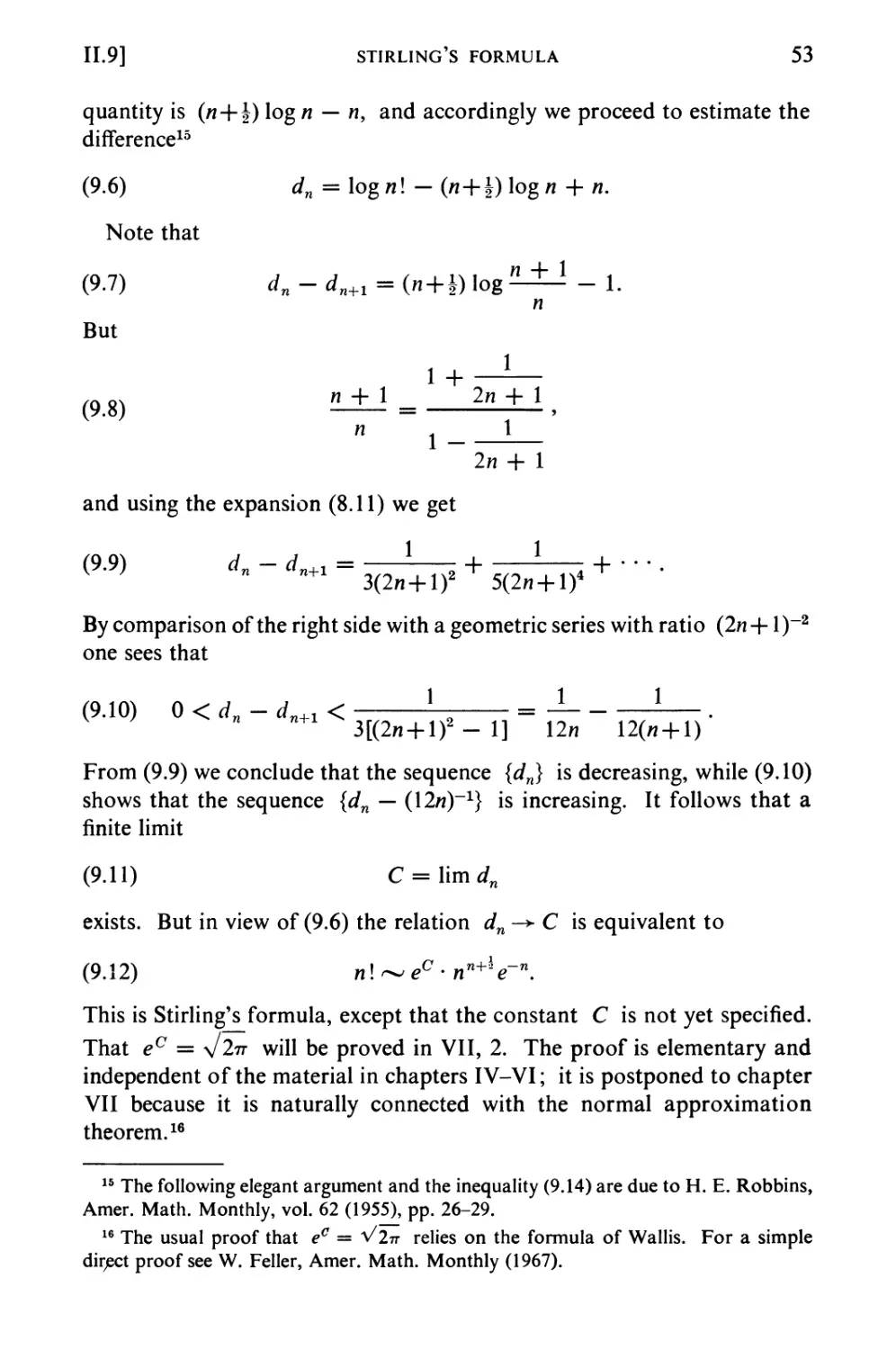 Problems for Solution
10. Exercises and Examples