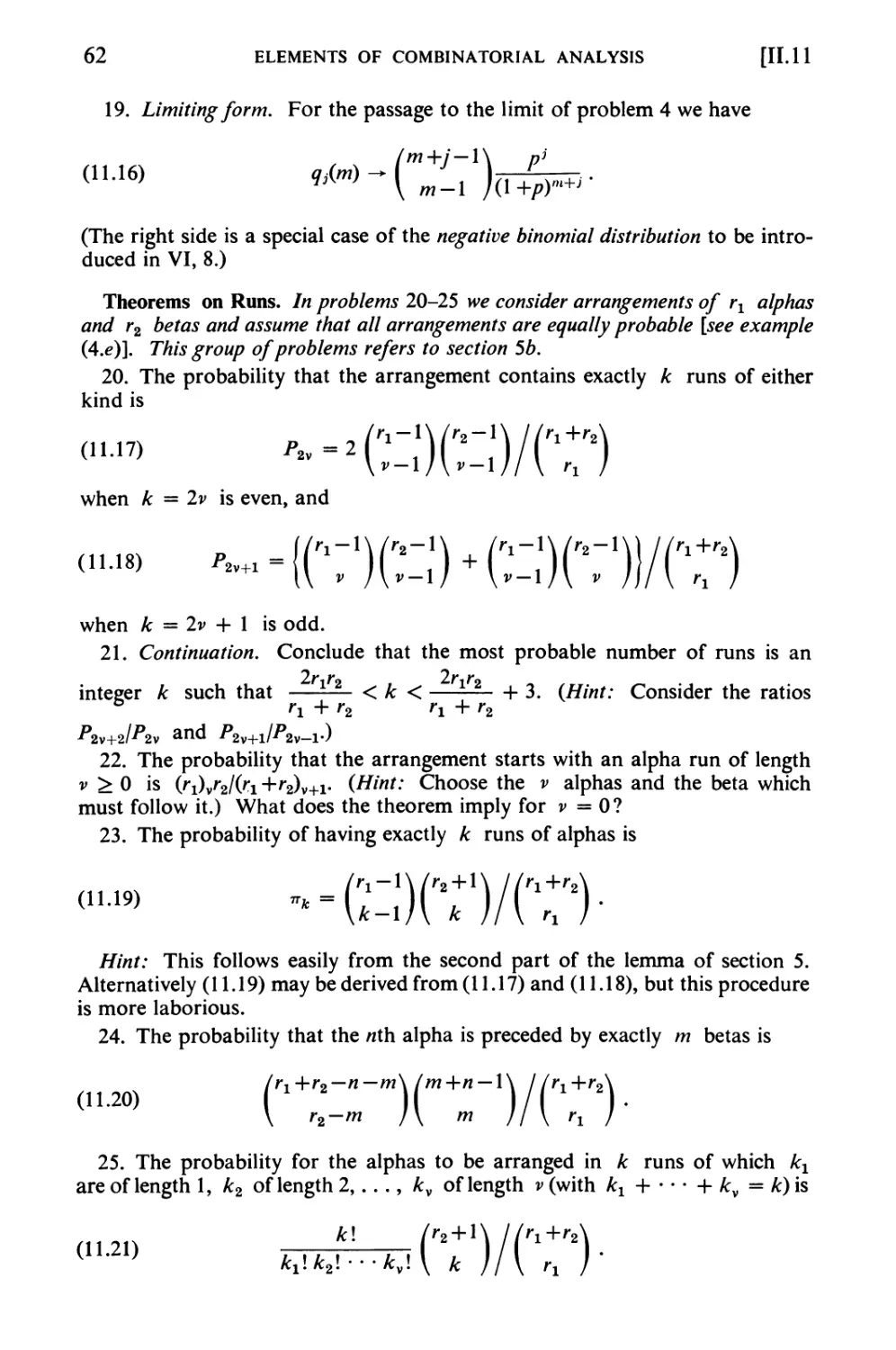 12. Problems and Identities Involving Binomial Coefficients