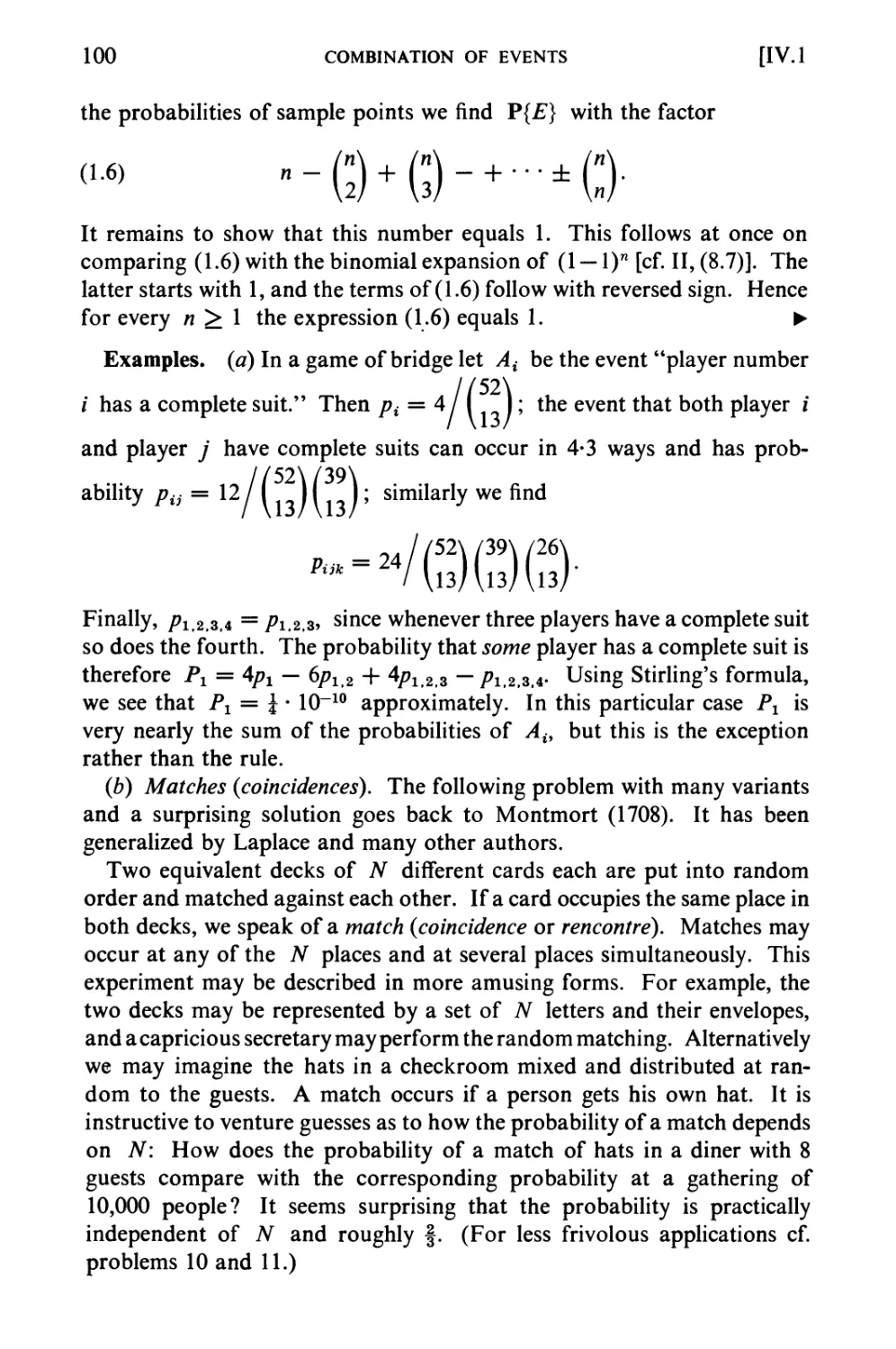 2. Application to the Classical Occupancy Problem