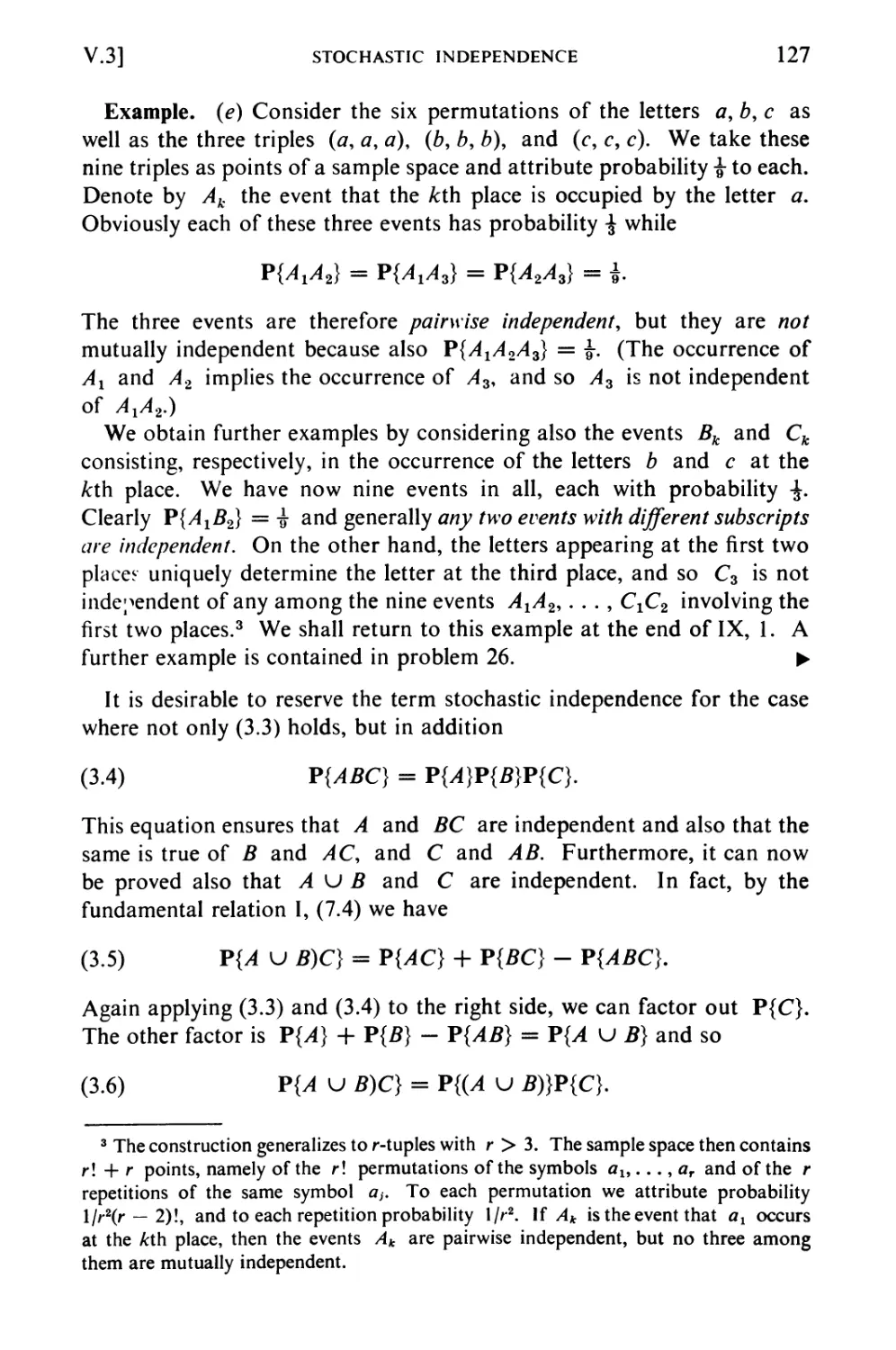 4. Product Spaces. Independent Trials