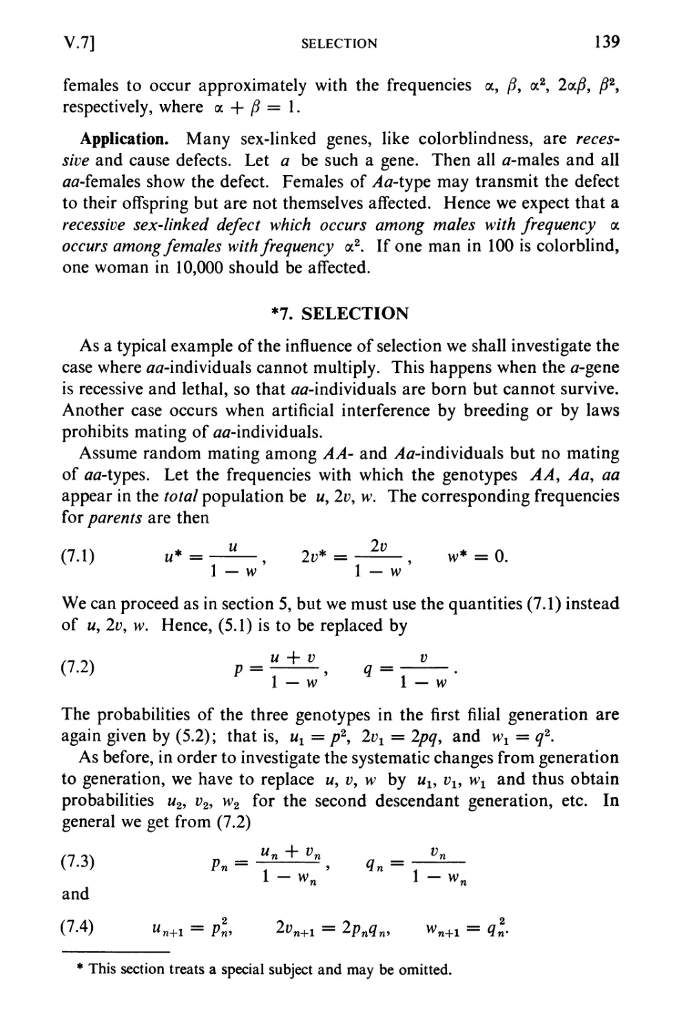 8. Problems for Solution