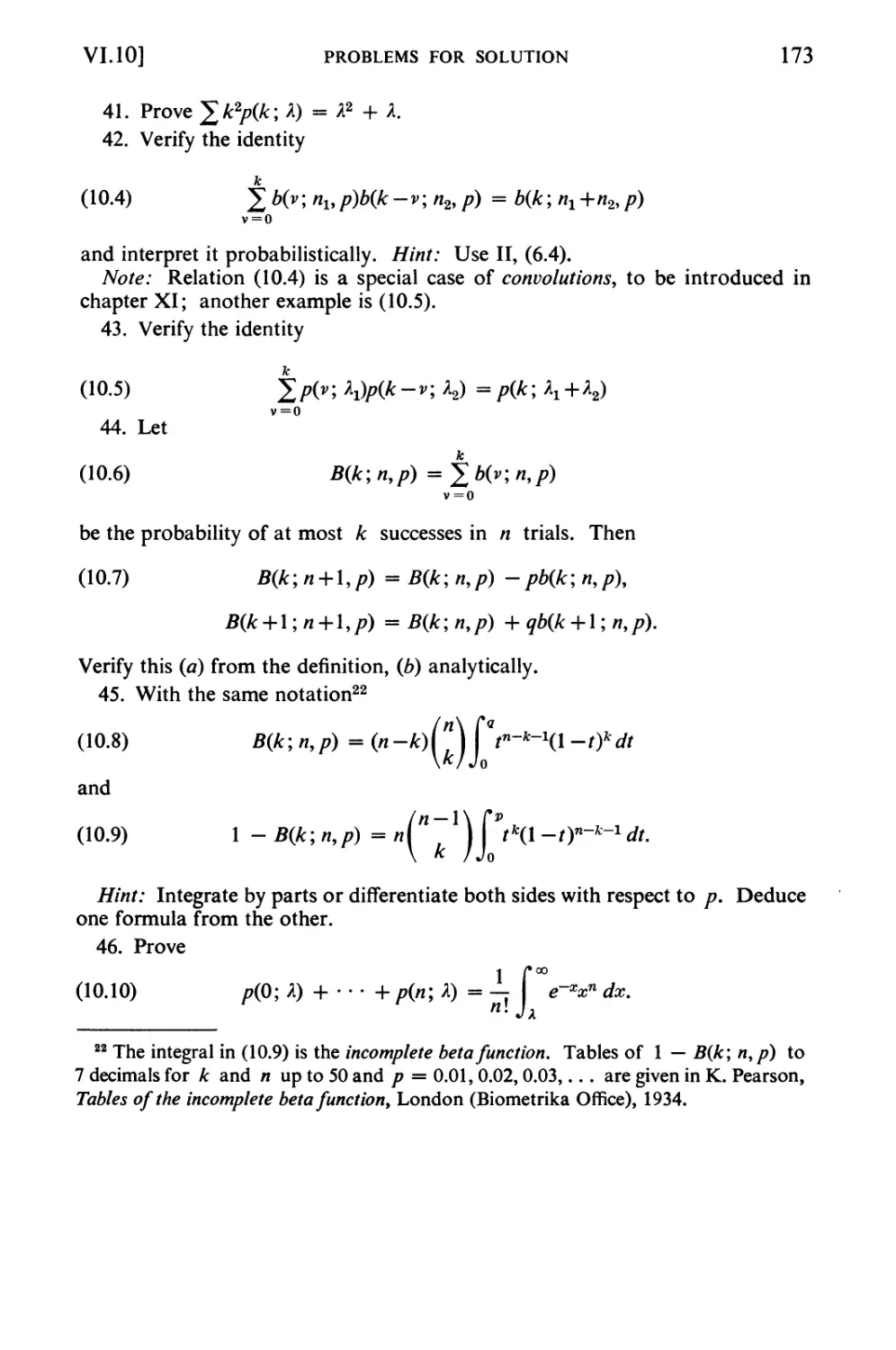 VII The Normal Approximation to the Binomial Distribution