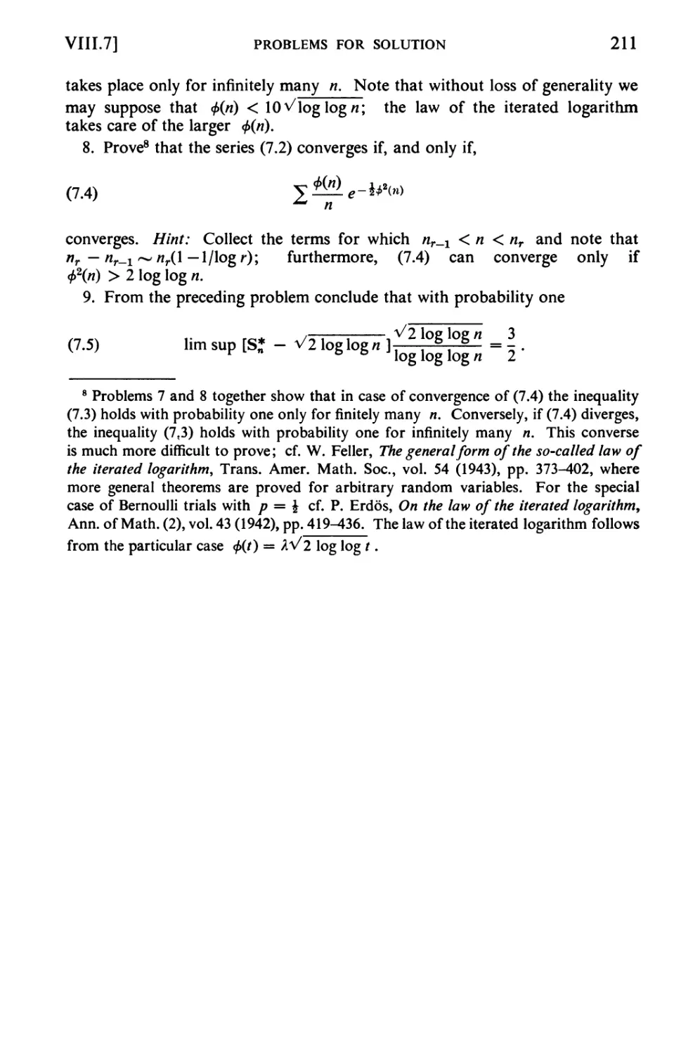 IX Random Variables; Expectation