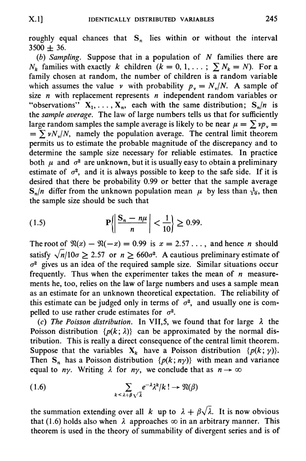 *2. Proof of the Law of Large Numbers