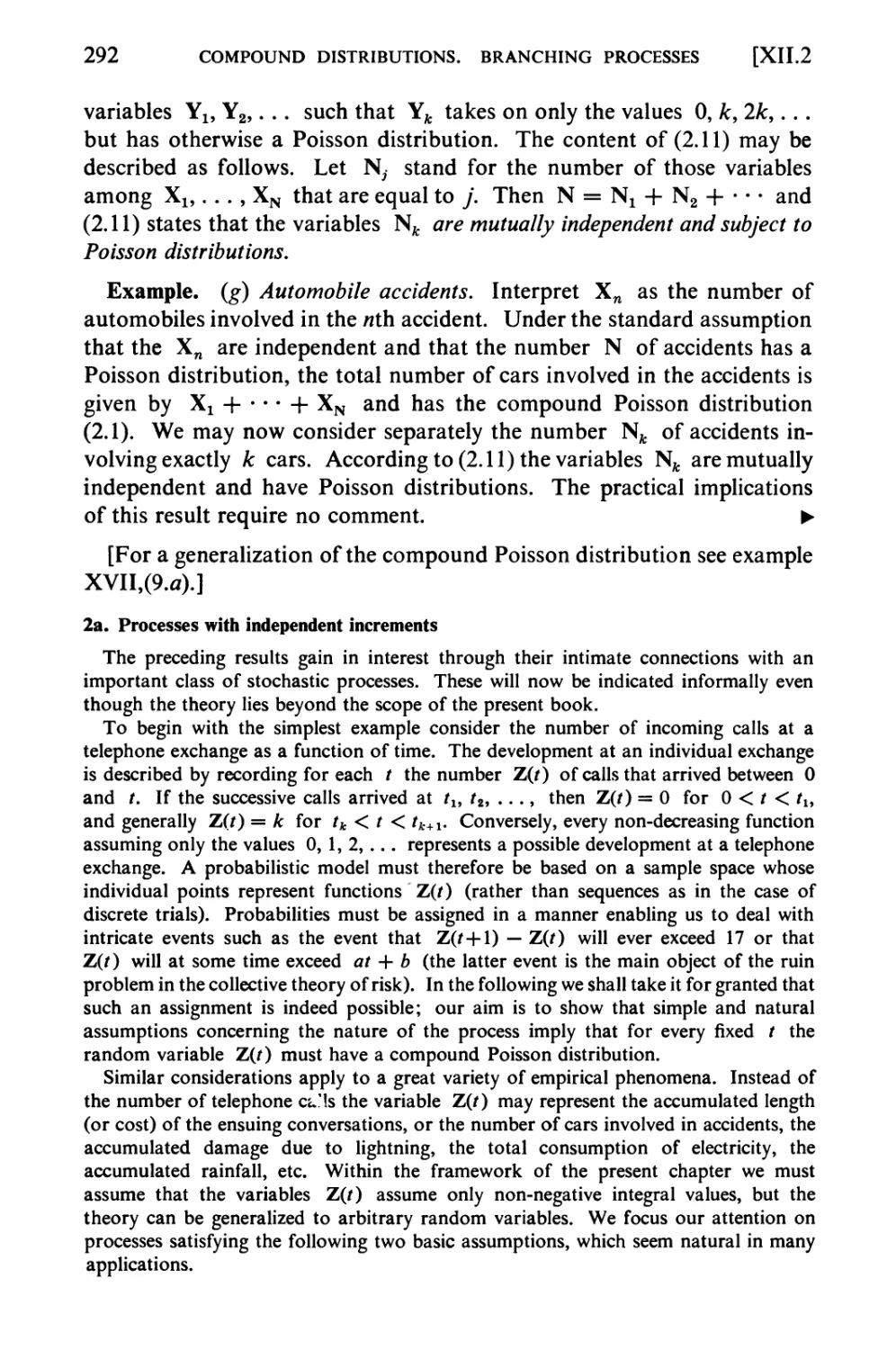 3. Examples for Branching Processes