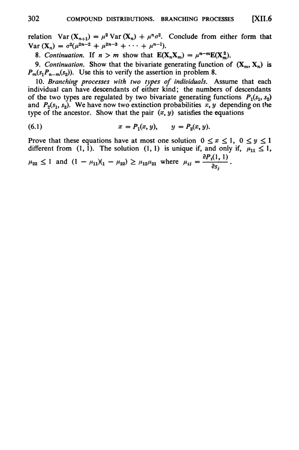 XIII Recurrent Events. Renewal Theory